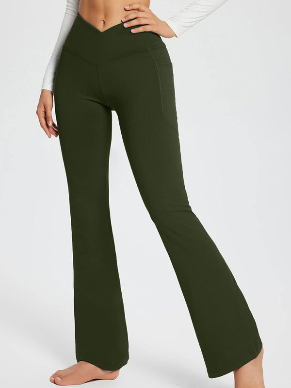 Flare Leg Pocket Leggings