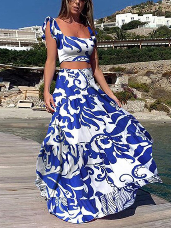 Women's Two-Piece Skirt Suit
