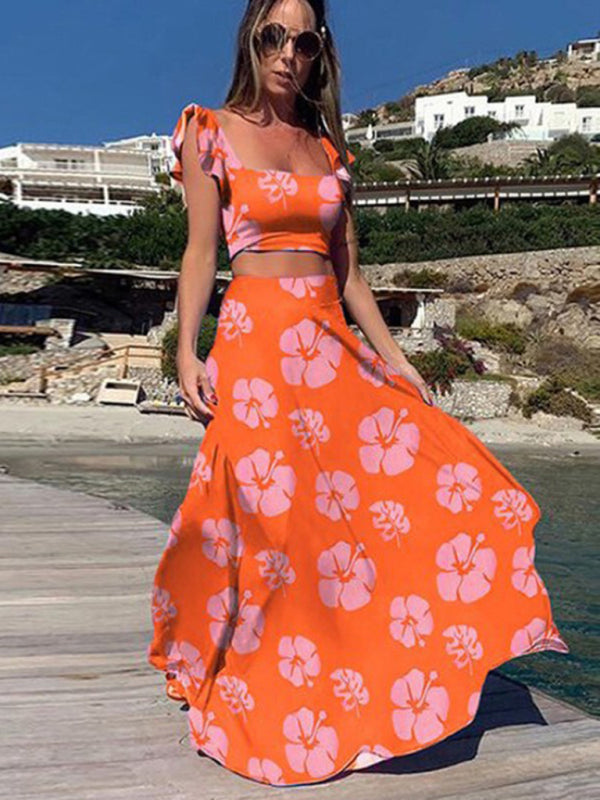 Women's Two-Piece Skirt Suit